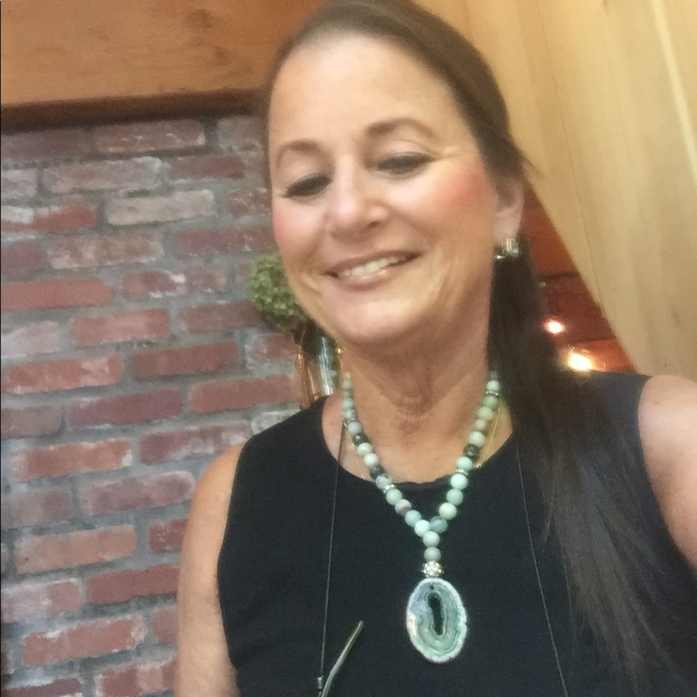 Gorgeous hand made jade stone